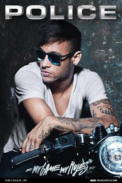 fzneymar:  neymarcentral:  Neymar in the new Police Eyewear campaign [x]   Police lanciert seine Werbekampagne Eyewear 2015 Globaler Markenbotschafter Neymar Jr 