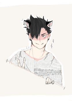 naiskil: kuroo is a nice guy and kenma likes cats \o/ 