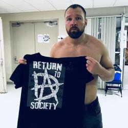 dadotnetofficial:    WWE Auction: Dean Ambrose Worn and Signed “Return to Society” Shirt, Greensboro NC 08/13    Place your bids: https://auction.wwe.com/iSynApp/auctionDisplay.action?auctionId=2441223  