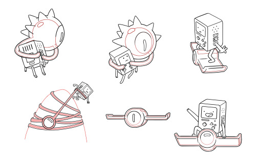 skronked:olive (Adventure Time Distant Lands: BMO) BMO character designs by character &amp; prop designer Andy Ristaino