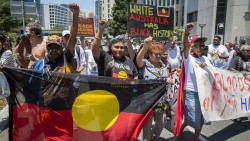 decolonizingmedia:  fughtopia:  White Australia’s black history front and centre at G20 summit, Brisbane  FIST TO THE SKY. 