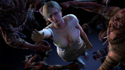 m1stermorden:  Okay, I don’t even know where this came from. I was testing the lwed Sherry model by BlooCobalt and camera angels and boom! Zombies.High Res non-nude: 01 02 - High Res nude: 01 02Note: This is an old work which has been waiting for