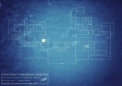 all-the-other-stuff:  Seeing as it’s Resident Evil’s 20th anniversary today, here’s an updated version of my blueprint of where it all began; Spencer Mansion Blueprint (1F) 😁
