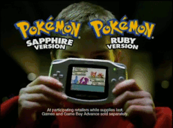 stevebrule:  jagged-pass:  Pokémon Ruby and Sapphire Commercial  did the guy just poison his own mudkip with his seviper 