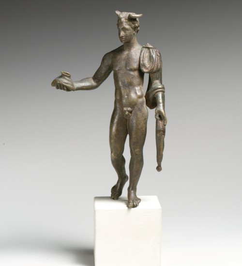 ganymedesrocks:  A Roman Statuette of Mercury, the Roman Bronze resembling that Figure of Hermes, circa 2nd Century AD, which was part to the Collection of the late Countess Mountbatten of Burma.