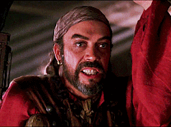 currywise:Tim Curry as Long John Silver in Muppet Treasure Island, 1996.