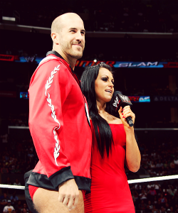 Sorry Aksana&hellip;but I&rsquo;m pretty sure no one is listening to you! They are to busy drooling over Cesaro&rsquo;s ass