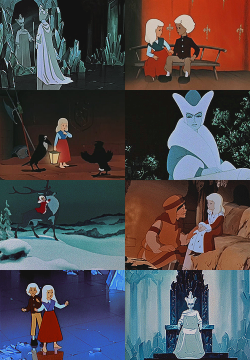 katerayearth:  a list of favorite fairytale adaptations:Снежная Королева (The Snow Queen), Soviet Union, 1957