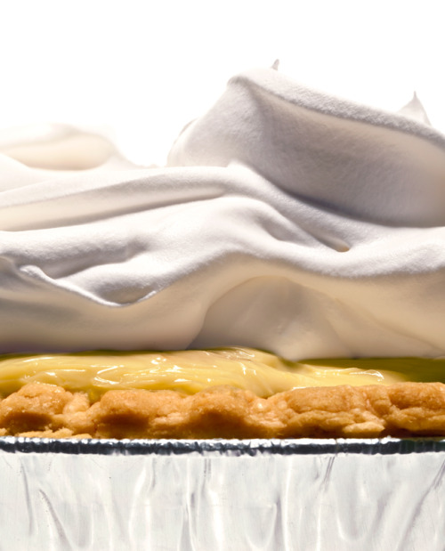 Slice of cream pie