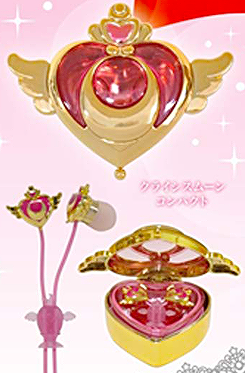 oshiokiyo:  Sailor Moon Earphones || Preorder  Crisis Moon Compact || Cosmic Heart Compact  