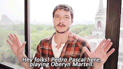 ariannsmartell:  Get to know me meme: (2/10) current celebrity crushes » Pedro Pascal 