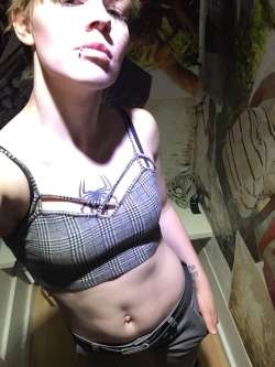 iamskylarrose:  Sometimes I pretend to be a model under shitty dressing room lights because why not?  Send your own cell pics to fyeahcellpics on Kik or Snapchat!