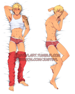 justsylart:  Special Dakimakura comission for Kiba! Izaaaan *_*!!! It was a fun challenge but I’m not sure that dakimakuras are truly my thing hahaha It was so hard, I had to look a lot of referenceees &gt;w&lt; 