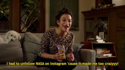 little-scribblers-heart:  timhulsizer: Jenny Slate, Drunk History s03e01 me about space always 
