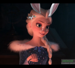 ardham-arts: Happy Easter!. “After sucking some easter eggs, Elsa received a nice surprise right in her pretty face” Small edit of Winter Elsa facialized. A new illustration of Elsa coming soon, and a couple more Winter Frozen edits too!. (A bit late
