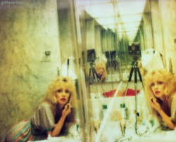 rookiemag:  Stevie Nicks bathroom selfie, old school polaroid style -Jessica H. via goldduststevie:   