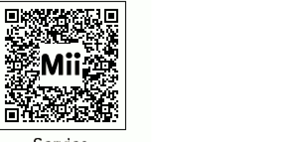 thekingofakrillic:  Get a random Mii for Smash. Just hold up your 3DS camera to one of those QR codes while in Mii Maker. Sorry about the terrible cropping, but the 3DS can handle it.