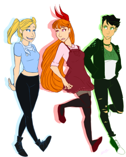 ordinarydream3r: I’ve been binge watching The PowerPuff Girls (2016) and I’m so happy with it. It makes me laugh and though it can’t compare to the original, it is such a great reboot.   PPG // Craig McCracken  Art, design // me 