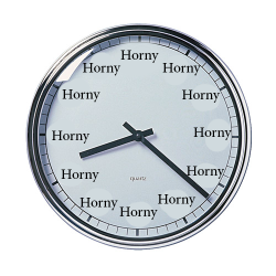 naughtynicegirl69:  This is a very accurate time piece for me to own…would always be spot on…hehe…;0 