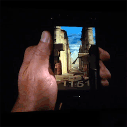 fastcompany:  Here’s what the 3D and dynamic perspective look like on the Amazon Fire phone. Join our live coverage! (gif made from Chrisdanielsking5 video on Instagram)