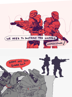 artcio: they make a good team based on this post by @incorrect-overwatch-quotations 