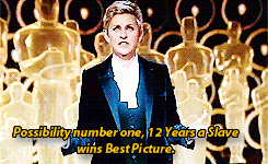 kiarasnaps:  #you laughed but… #where were the lies? #Ellen spilling that truth tea all over the Oscars stage 