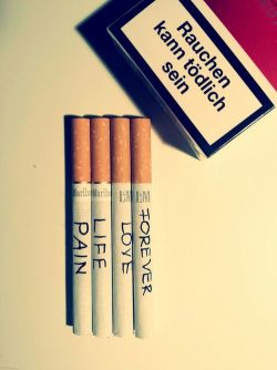 Rauchen kann tödlich sein. on We Heart It.