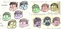iamprikle:i started watching osomatsu-san, im in love with them all