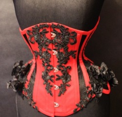 ladyardzesz:  corset rose lace 3d 
