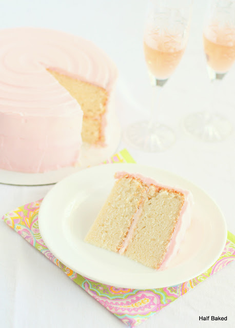 Pink Champagne Cake Half Baked Baker