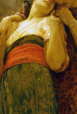 c0ssette:  Lord Frederic Leighton,Wedded (detail) 1882. 