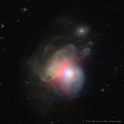 Arp 299: Black Holes in Colliding Galaxies #nasa #apod #jpl #caltech #gsfc #hubble #nustar #chandra #hubblespacetelescope #arp299 #blackhole #galaxies #intergalactic #interstellar #universe #space #science #astronomy