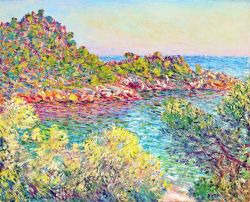 tierradentro:  “Landscape Near Montecarlo”, 1883, Claude Monet. 