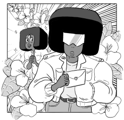 pipistrellus:  joethejohnston:  neo-rama:  wwooOOOOooo! GARNET has had her eyes on GARNET for a long time. she finally builds up the courage to send her a LOVE LETTER confessing all her true feelings. but how does GARNET feel about this? isn’t GARNET