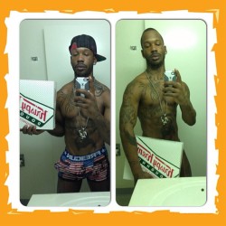 theofficialbadboyzclub:  Krispy Kreme  Two things I want in my mouth