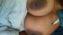urnastyslutlove:  Titties to big to fit on my phoneðŸ“± lol Like &amp; reblog for more titties pics 200 followers Iâ€™ll post a pussy pic  My mistress &amp; her amazing titties that I worship! I love to be suffocated by her big tits!