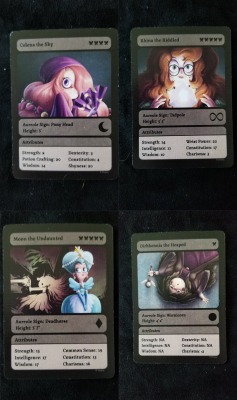 marcoflation:  Close-up views of all the cards!Images posted by the first person to find the cards (x)