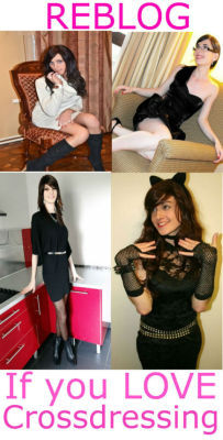 yes-sadie100:  yes-sadie100:  xdresser-babes:  CrossDresser Porn    Are you ready to unleash the woman within? Message me for details of my feminization program.    Are you ready for your first steps into feminization? Try my free feminization starter