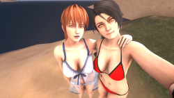 Momiji and Kasumi on Vacation Part 1