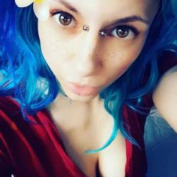💔💔💔 mygirlfund.com/HotPepper #cute #canadianlady #piercings #piercedgirls #mygirlfund #mygirlfundgirl #ilovemygirlfund #girlsofmygirlfund #bluehair