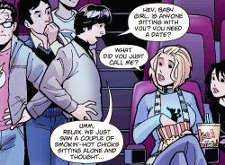 comic-chick:  hylianrudolf:  almostautumn:  jasonttodd:  power girl #004  Are those…Are those the guys from Big Bang???  Holy shit it is  Holy fucking shit. 