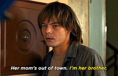 alincstarkovposts:  JONATHAN AND WILL BYERS (aka El’s brothers) in STRANGER THINGS S04E03: “THE MONSTER AND THE SUPERHERO”