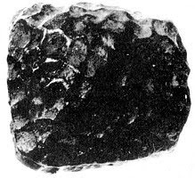 The Prehistoric Cube. In Austria around 1885, a cube made of iron, carbon, and nickel was discovered in a coal bed. The coal bed dated to around 12 to 70 million years ago, suggesting that the cube originated from the Tertiary period. At first glance,