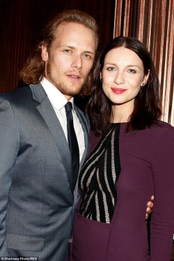 dailyjamiefraser:New Interview of Sam Heughan and Caitriona Balfe with ‘People’ magazineFrom People:“We’re really lucky,” Heughan, 34, told PEOPLE at Wednesday night’s premiere in New York City. “We obviously just had a really long period