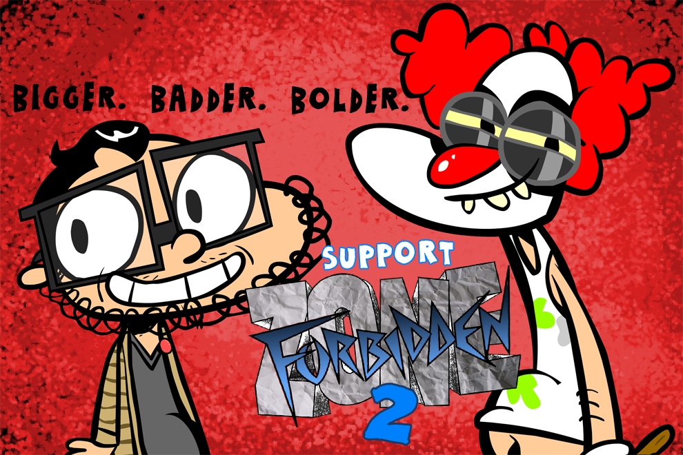 tumblrtoons: http://www.youtube.com/watch?v=GFbNzJHc-oA Beyond honored that Richard Elfman posted my Forbidden Zone cartoon promo in support of his upcoming sequel to FZ on his official Youtube page! WOW!!! Please check out my animation, share it, like it, and help spread the word. Viva the Forbidden Zone! Support the making of FZ2 today! The campaign is in it’s last few days! http://forbiddenzone2.com/ (possibly NSFW) -Jeaux Janovsky 