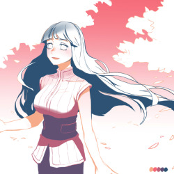marcdjang:  Hinata in palette 7 for anon!  I like Hinata a lot cuz she tries really hard to change herself and finally make it in the end. so cool, so attractive.  My drawing’s a bit messed up tho, it seems like I’m relying on white kinda too much