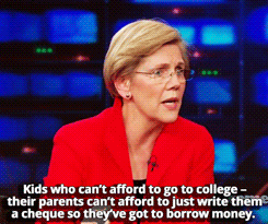 sirtophatthethird:  wayfaring-mermaid:  specialagentofthelamb:  This woman deserves a round of applause and a throne of gold. This is the most realistic &amp; amazing thing for someone to say for this generation of students. I wasn’t able to go to college