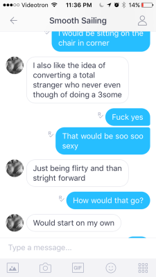 hotwifetextpic2hubby:  smoothsailing69:  Discussing her sexy scenario for our next trip.  Compliments of #smoothsailing - two different texts below. Very sexy