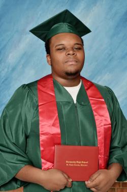 beowvlf: mobrienorwhatever:  Michael Brown Jr. (May 20, 1996 – August 9, 2014)  Don’t forget him 