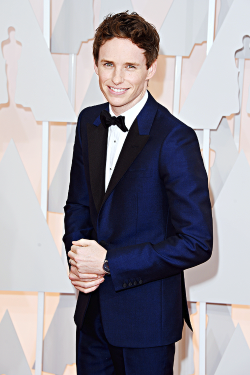 Eddie Redmayne attends the 87th Annual Academy Awards at Hollywood &amp; Highland Center on February 22, 2015 in Hollywood, California.